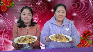 CHICKEN BIRYANI😋 MUKBANG | AAMA N CHORI❤️  MUKBANG CHICKEN BIRYANI | BINA RAI VLOGS