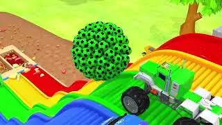 Learn Colours and Counting with Toy Cars | Early Learning for Toddlers | Parent Child Education