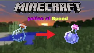 How to make Potion of Speed |Minecraft potion series|#gaming #trending #minecraftpotion
