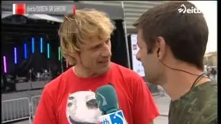 Julian Iantzi, en fiestas de Donostia