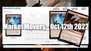MTG Market Movers - October 12th 2022 - Back to Red! Indomitable Creativity and Shivan Devastator!