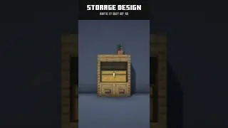 Cool Storage Design in Minecraft 🌸 #3
