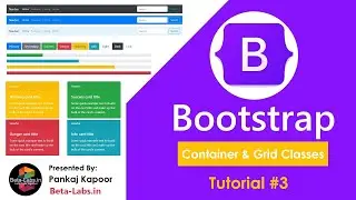 #3 Bootstrap Container & Grid Classes