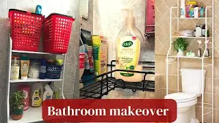 BATHROOM  MAKEOVER || Mini Kamkunji haul and House of leather haul.