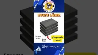 &iquest;Puedo cortar Espuma con Corte L&aacute;ser? 🤔 #cortelaser #diy #espuma  #tips