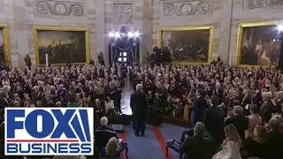 Trump gets standing ovation after declaring national energy emergency