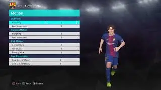 PES 2018 How to create MESSI 16 YEAR OLD