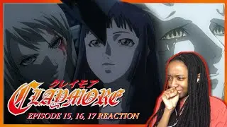 DWELLERS OF THE DEEP | CLAYMORE EPISODE 15-17 REACTION