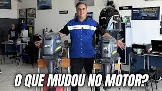 Yamaha 30HP vs 25HP: &Eacute; o MESMO motor? Descubra o que mudou!