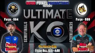 Ultimate KO 10-Ball Semifinals - Mike Schultz Vs. Patrick Racette