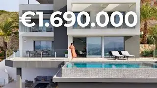 Что можно получить за 1 690 000 евро, чтобы снять виллу с панорамным видом на море в Испании?