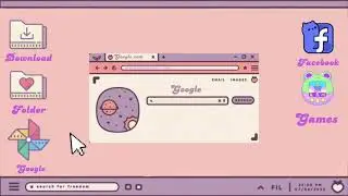 Aesthetic Computer Login Template Intro | FREE TO USE |(no text )