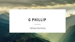 G Philip Genesis 31 Jacob  3 God is always involved