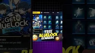 Free Bluelock Rewards 😃 #shorts #freefire #bluelock #anime #rewards