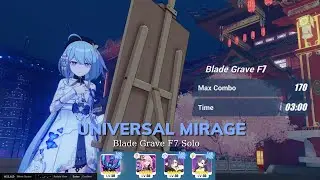 TASTE THE RAINBOW!!! Griseo Starry Impression Solo UM Blade Grave F7 [Honkai Impact 3rd]