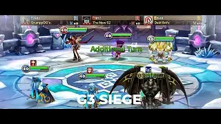 HOW MANY TURNS DO THEY WANT TO TAKE?! G3 Siege v DeM BoYz v The New 52 (Summoners War)