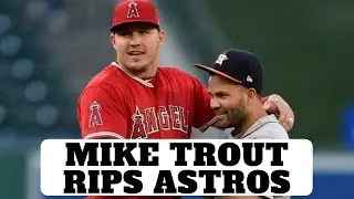 Mike Trout Rips Astros