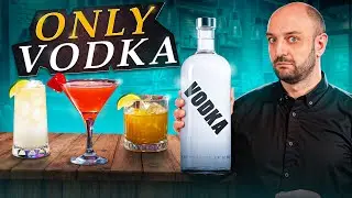 COCKTAILS WITH VODKA and nothing else