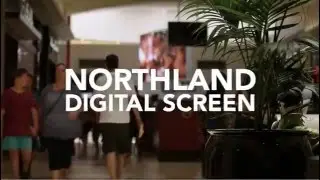 Northland's supersized screen