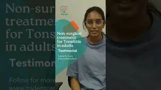 After 10 months of suffering I got relief from tonsil issues #patienttestimonial #patientcare