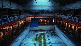 Exploring An Old Abandoned Resort / Hotel Left Behind (Huge Swimming Pool)