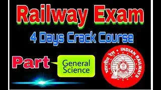 Railway technician All in one 4 days crack course !! General Science || Target of