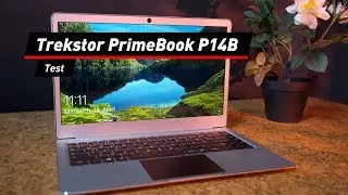 Trekstor PrimeBook P14B im Test: Top-Design f&uuml;r Sparer