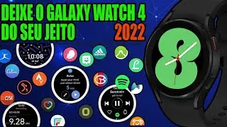 TODAS A PERSONALIZAÇOES  QUE DA PRA VOCÊ FAZER NA ONE UI WATCH/WEAR OS (GALAXY WATCH 4).