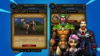 How To Recruit A Friend Yourself For All Rewards At Once | World of Warcraft BFA