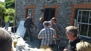 Doc Martin Filming 2017 for Series 8, Port Isaac