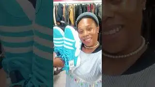 SIZE 14 TEAL BLUE AND WHITE SNEAKERS FOR MEN 😲