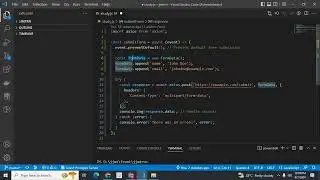 How to send form data in axios post method in react js
