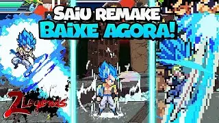 SAIU!!! Z LEGENDS 3 MOSTRANDO TODOS OS MOVIMENTOS DE GOGETA BLUE!