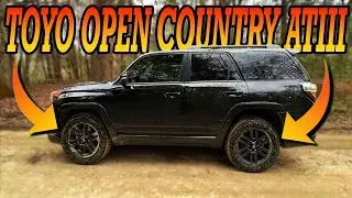 NEW Toyo Open Country ATIII's on 4Runner Limited!