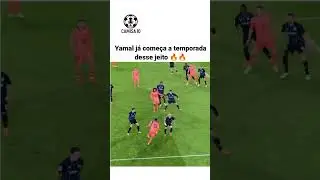 Impossível não ver esse golaço do Lamine Yamal! ✨ #futebol #LamineYamal #gol
