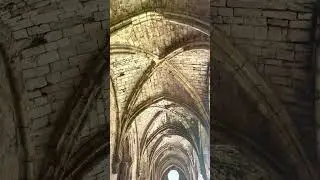 Inside the Knights Hall of the castle, Krak des Chevaliers, Syria 🇸🇾