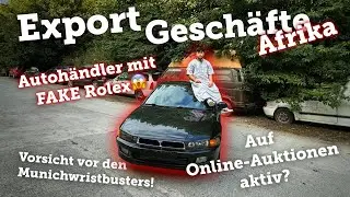 Mitsubishi Galant V6 Geschäfte nach Afrika?! Autohändler mit Fake Rolex über Export und Auktion Kauf