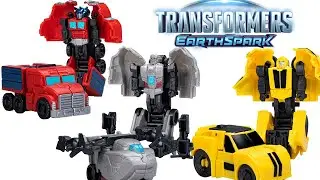 Трансформеры EarthSpark Tacticons Wave 1 Bee Optimus Megatron Minis