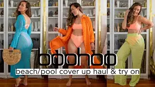 Boohoo BeachPool Cover Up Haul & Try On