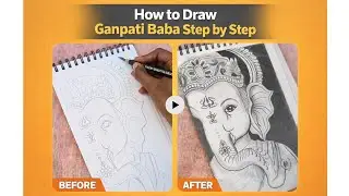 Subhasmita_art_world is live How to draw ganpati baba mandala drawing ✨🙏