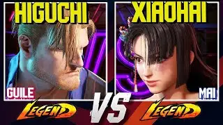 Higuchi vs XiaoHai 😱 Guile vs Mai | High Level SF6 Replay