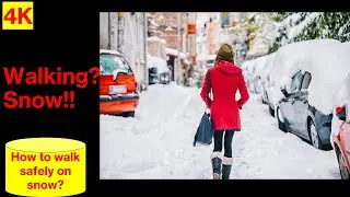 Walk on the first snowfall experience in a traditional City. Soothing.#japan #walkthrough #viral