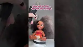 Human Hair Doll Wigs are here! Style, brush & play. #dollbeauty #dollhead#wigsfordolls#dollwigs