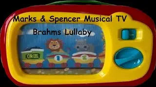 Marks & Spencer 1 to 6 Circus Fun Musical TV Television Toy - Brahms Lullaby Music