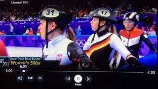 Olympics announcer comments on female speed skater&rsquo;s &ldquo;great ass&rdquo;