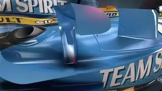 F1 2017   Classic Car Reveal  2006 Renault R26 Trailer