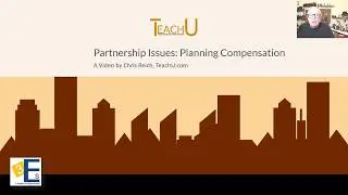 Partnership Issues: Setting Compensation