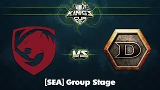 Tigers vs DeToNator Game 2 - King's Cup 2 SEA: Group Stage w/ Xyclopzz, Danelie, Tsunami & Jenkins
