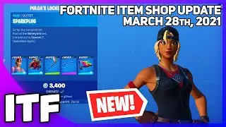 Fortnite Item Shop *NEW* PULGA'S LOCKER BUNDLE + KITBASH! [March 28th, 2021] (Fortnite BR)