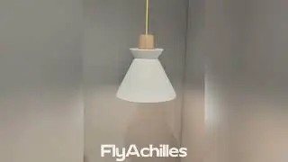 Creative Cement Wood White Chandelier Pendant